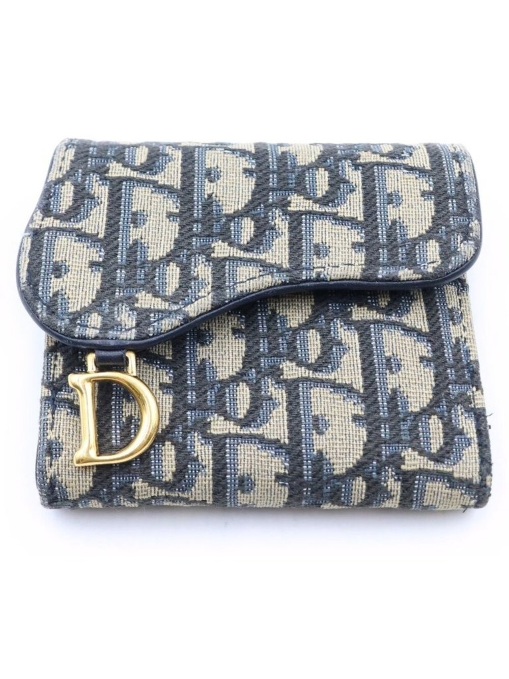 Dior Oblique Trifold Wallet